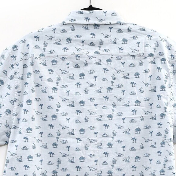 Bonobos Riviera Short Sleeve Men's Shirt Print Collared Athletic Fit XXL 275152 - Picture 8 of 9